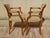 Beige Louis XV Armchairs in Beige Giraffe-Style Fabrics, 1950s, Set of 2 For Sale - Image 8 of 18