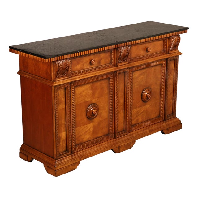 Century Furniture Chatsworth Collection Slate Top Sideboard Credenza For Sale