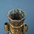 Pair of Vintage Bronze Vases With Gold Inlay - Archaic Style Hu Vessels For Sale - Image 4 of 8