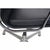 Black EA208 Chair in Black Leather by Charles Eames, 2000s For Sale - Image 8 of 17