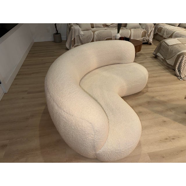 Pierre Augustin Rose Sofa 240 For Sale In Los Angeles - Image 6 of 6