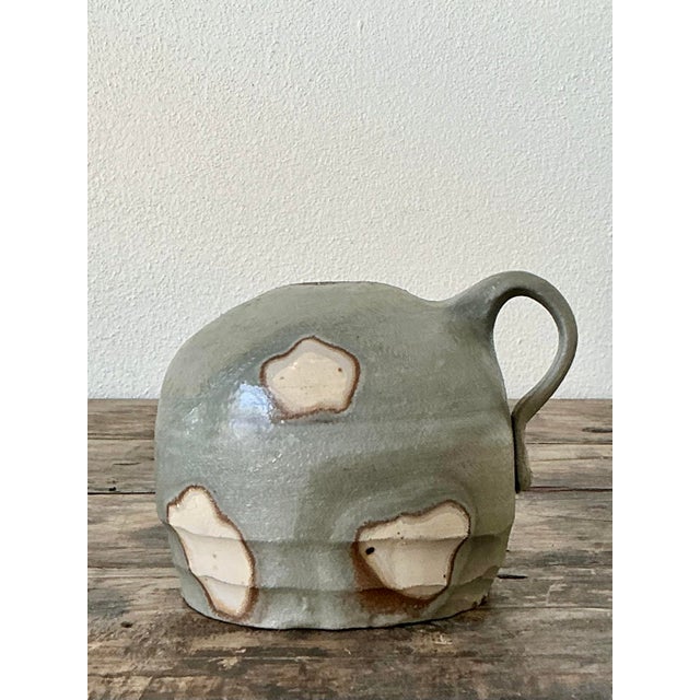 Ceramic Vintage Original Studio Pottery Vase For Sale - Image 7 of 12