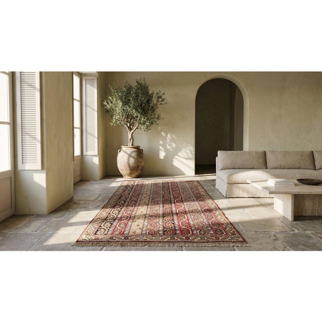 19th Century Caucasian Karabagh Carpet ( 4'2" x 11'8" - 127 x 356 ) For Sale - Image 10 of 10