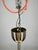 Bauhaus Bauhaus Chrome and Glass Pendant Light, Czechoslovakia, 1930s For Sale - Image 3 of 12