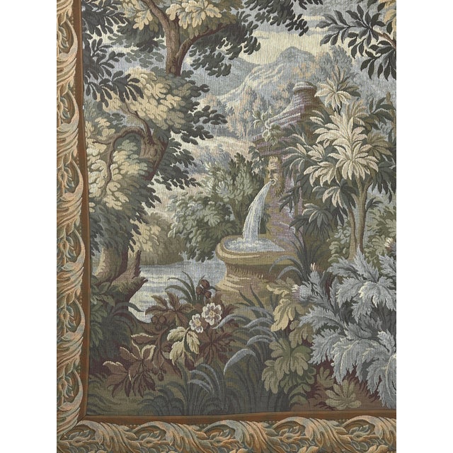 20th Century Aubusson Decorative Tapestry For Sale - Image 5 of 7