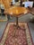 1990s Vintage Maitland Smith Hexagonal Table With Embossed Leather Top and Tripod Feet For Sale - Image 4 of 9
