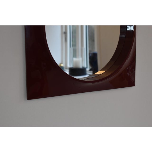Hammer Plastic Square Mirror, 1970s For Sale - Image 3 of 6