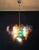 Space Age High Quality Murano Chandelier with 50 Muilticolored Glasses, 1990s For Sale - Image 14 of 18