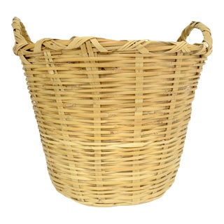 Split Bamboo 16” Basket For Sale