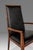 Set of Four (4) Restored Mid-Century Modern High-Back Dining Chairs in Walnut & Vinyl Attributed to Milo Baughman for Dillingham, Usa, C. 1960s For Sale - Image 14 of 18