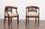 Two Italian 1800s Carved Walnut Upholstered Armchairs Sold Individually For Sale - Image 4 of 11
