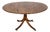 Mahogany Dining Table with Brass Legs For Sale