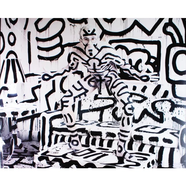 This is a rare – signed – first edition exhibition poster for an Annie Leibovitz exhibition in Paris, France, at the...