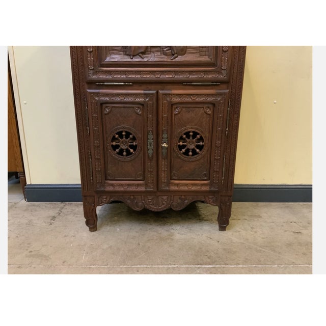 Antique Breton Bar Cabinet, Vertico, 1945 For Sale - Image 9 of 10