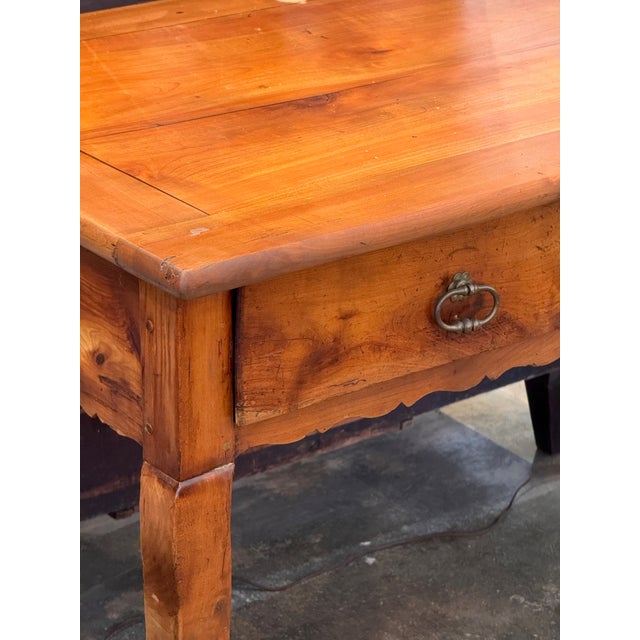 French 19th Century French Bureau Plat With Pull-Out Slide For Sale - Image 3 of 11