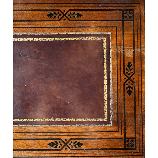 Late 19th or Early 20th Century a Bruce James Talbert-Inspired Victorian Writing Desk For Sale In Austin - Image 6 of 18