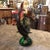 Green 1970s Italian Modern Green and Red Murano Glass Shark For Sale - Image 8 of 12