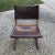 Wood Mid 20th Century Wood & Leather Cantilevered Chair For Sale - Image 7 of 9
