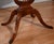 1940s Mersman Duncan Phyfe Style Mahogany Lyre Base Pair of Side Tables / End Tables For Sale - Image 9 of 15