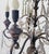 Vintage French Country Gilt Candelabra Urn 5 Light Table Lamp With Crystal Prisms For Sale - Image 11 of 12
