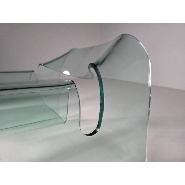 Glass Ghost Chair by Cini Boeri for Fiam Italy, 1980s For Sale - Image 8 of 10