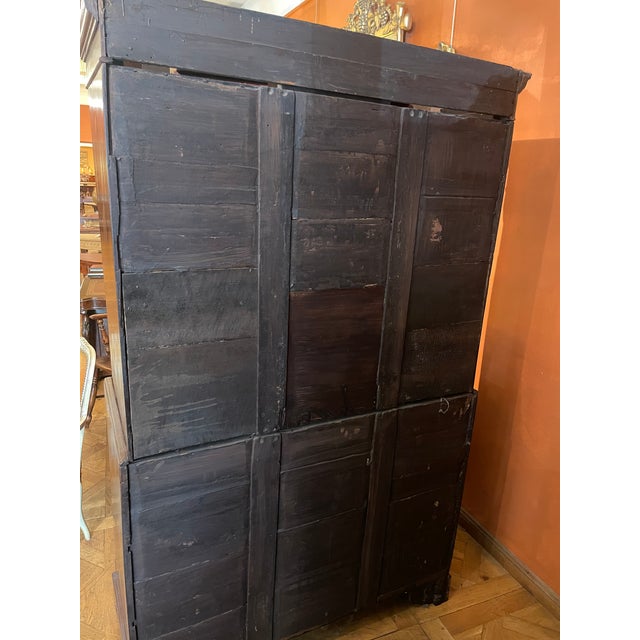 Tallboy Chest-on-Chest in Mahogany, 18th Century For Sale - Image 12 of 13