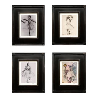 Edgar Degas Set of 4 Giclees Framed For Sale