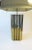 Metal 70s Modern Brass Chrome & Lucite Table Lamp, Circa 1970s, After Charles Hollis Jones For Sale - Image 7 of 13
