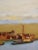 Harry Mayhew -Steamboats in Burlingame at the San Francisco Bay-Oil Painting For Sale In Los Angeles - Image 6 of 12