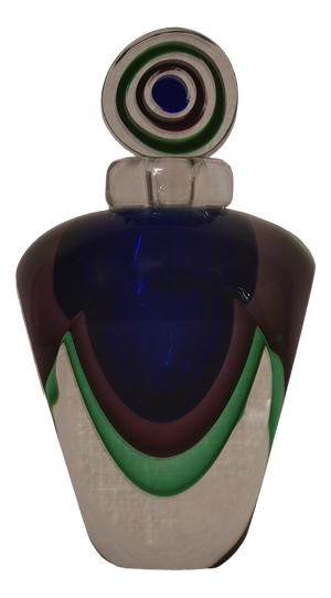 Mid-Century Modern Murano Glass Perfume Bottle, Italy, 1990s