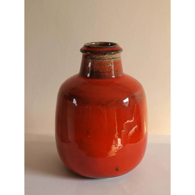 Ceramic Danish Vase in Ceramic by Niels Kähler for Hak, 1960s For Sale - Image 7 of 9