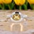 Metal Natural Sapphire Ring 6.5 14k W Gold 1.09 Cts Certified For Sale - Image 7 of 18