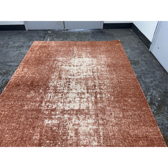 6ft × 8ft 11in West Elm Sonata Rug in Burnt Umber For Sale - Image 9 of 12