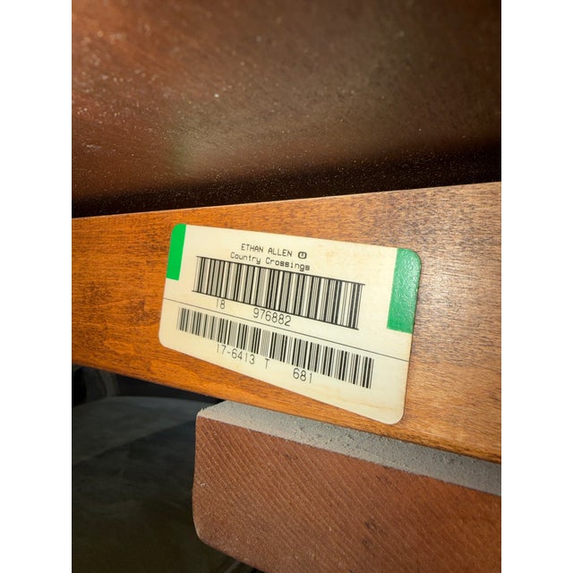 Ethan Allen French Provincial Dining Set - Four Chairs For Sale - Image 10 of 10