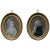 Late 18th Century Miniature Portraits in Giltwood Frames - A Pair For Sale - Image 5 of 5