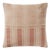 Amber Lewis x Loloi Marin Natural / Rust 22" x 22" Cover Only Pillow For Sale