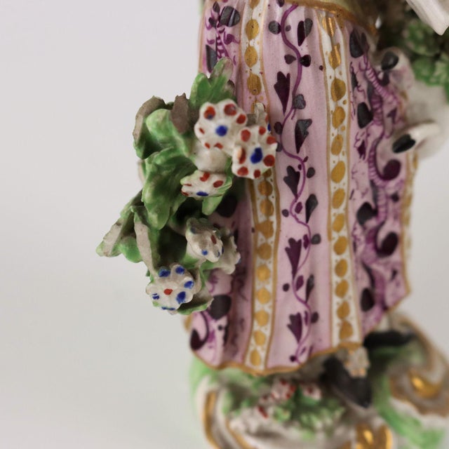 Vintage Figures in Porcelain, Set of 2 For Sale - Image 11 of 16