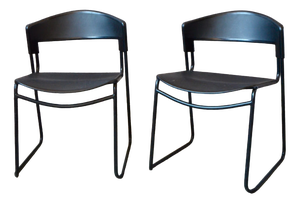 Set of Dining Chairs by Paolo Favaretto for Airborne, 1980s