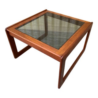 Danish Mid Century Modern Teak Coffee Table by Komfort, Denmark. Circa 1960s For Sale