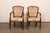Wood Mid-Century Italian Neoclassical Armchairs For Sale - Image 7 of 11