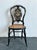 Vintage Paper Mache Inlay Chair For Sale - Image 12 of 12