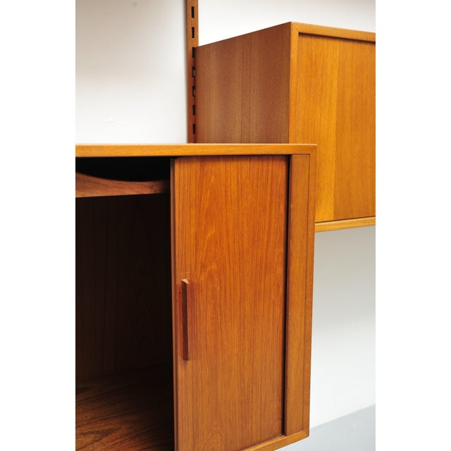 Danish Shelving System in Teak by Kai Kristiansen for Feldballes Møbelfabrik For Sale - Image 5 of 13