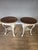 Victorian Britannia Pub Tables in Cast Iron with Oak Tops, Set of 2 For Sale - Image 4 of 11