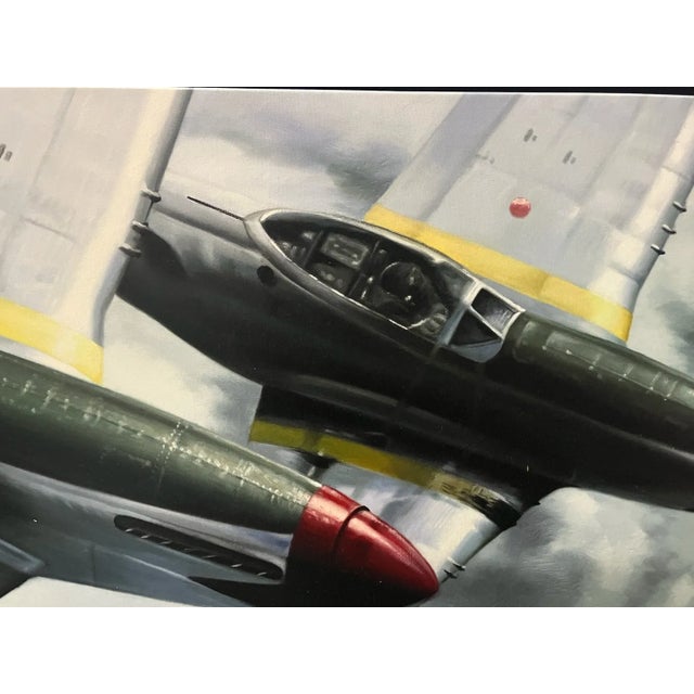 Realism “Mustangs” Artist Print by Ken Orton 81/95 (18 X 44) For Sale - Image 3 of 6
