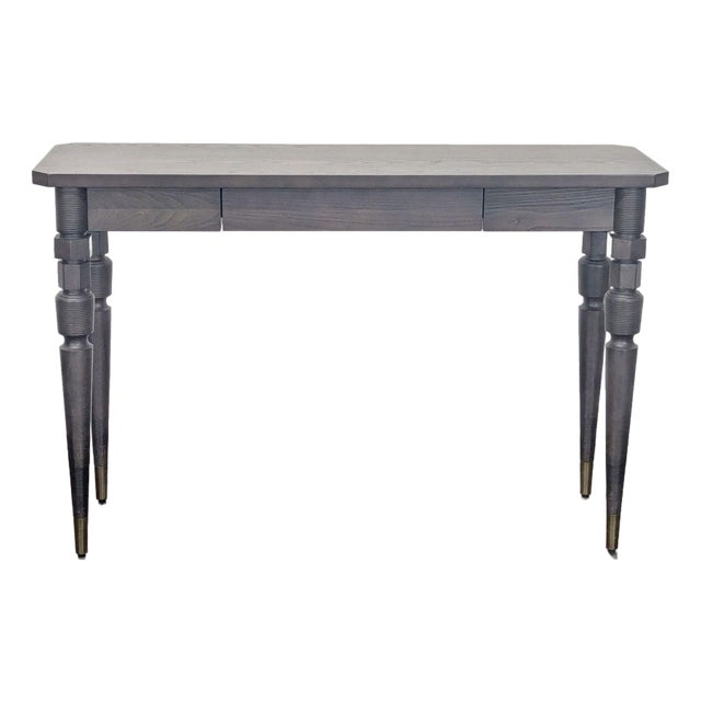 West Elm One Drawer Console Table For Sale
