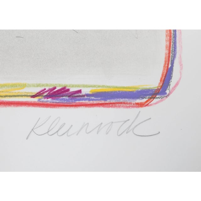 Artist: Sybil Kleinrock Title: Midway Stage III-D Year: 1978 Medium: Hand-Colored Lithograph, signed and numbered in...