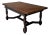 Vintage Hand Carved Extendable Dining Table For Sale