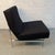 Black Mid-Century Attribtued to Florence Knoll 'Model 51' Armless Slipper Lounge Chair For Sale - Image 8 of 15