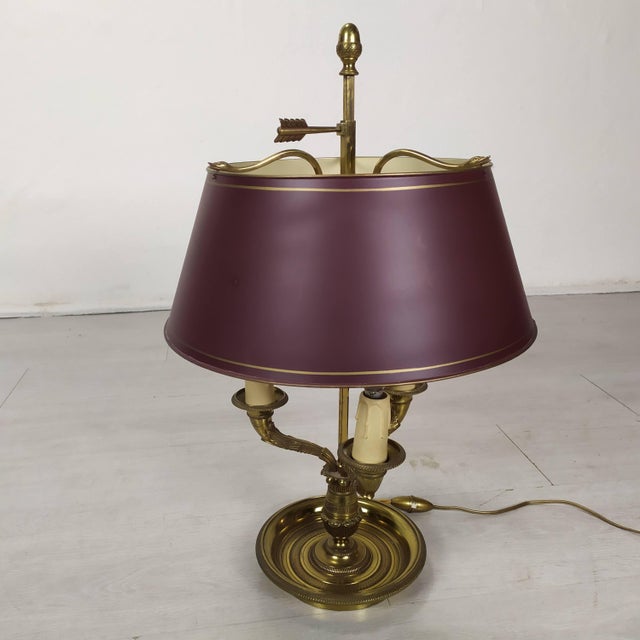 Hot Water Bottle Lamp in Bronze, 1970s For Sale - Image 16 of 16