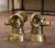 Pair of Vintage French Gilt Brass Ram Head Sculptures For Sale In Dallas - Image 6 of 9